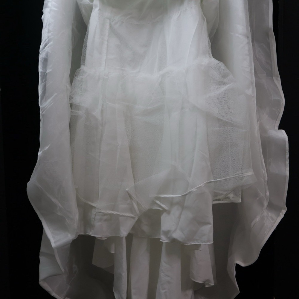 Sherri Hill 51230 Ivory Lace Pearl Mermaid Prom Formal Gown NWT Size 4 w/ Bag - Picture 9 of 16